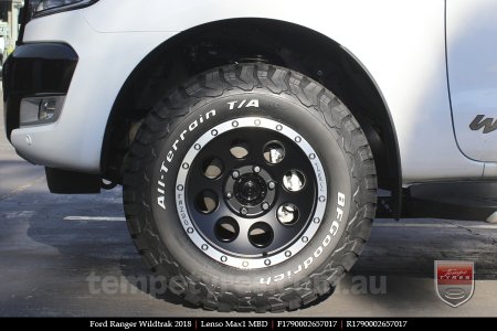 17x9.0 Lenso Max1 MBD on FORD RANGER WILDTRAK