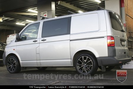 18x8.0 Lenso Eurostyle E ESE on VW TRANSPORTER