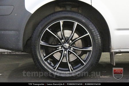 18x8.0 Lenso Eurostyle E ESE on VW TRANSPORTER