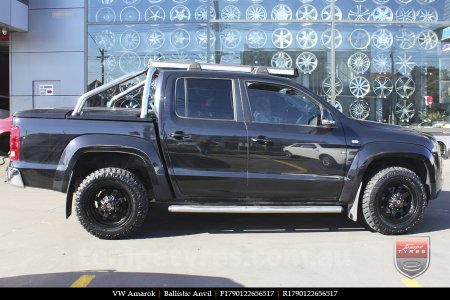 17x9.0 Ballistic Anvil on VW AMAROK