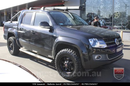 17x9.0 Ballistic Anvil on VW AMAROK