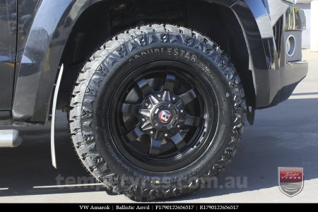 17x9.0 Ballistic Anvil on VW AMAROK