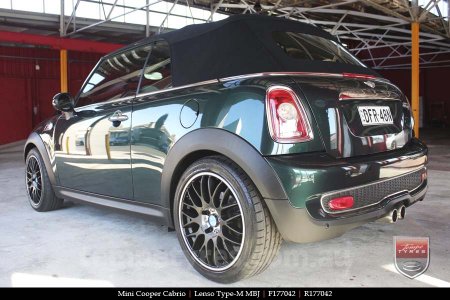 17x7.0 Lenso Type-M - MBJ on MINI COOPER