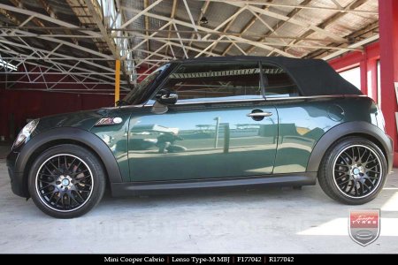 17x7.0 Lenso Type-M - MBJ on MINI COOPER