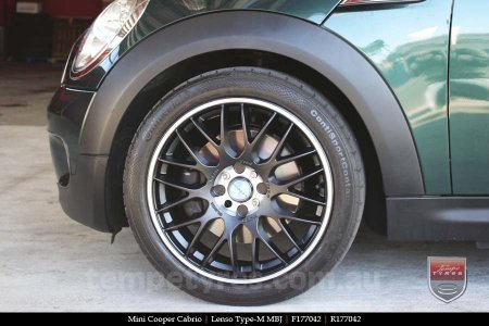 17x7.0 Lenso Type-M - MBJ on MINI COOPER