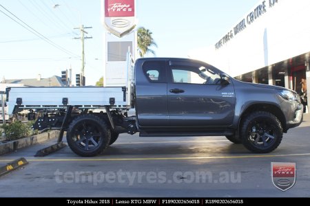 18x9.0 Lenso RTG MBW on TOYOTA HILUX