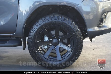 18x9.0 Lenso RTG MBW on TOYOTA HILUX