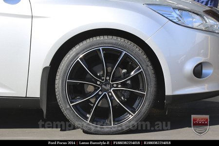 18x8.0 Lenso Eurostyle E ESE on FORD FOCUS