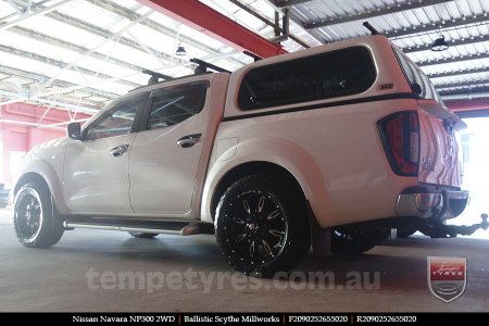 20x9.0 Ballistic Scythe Millworks on NISSAN NAVARA NP300