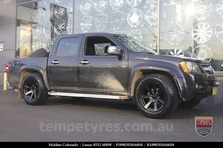 18x9.0 Lenso RTG MBW on HOLDEN COLORADO