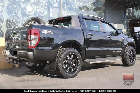 20x9.0 Ballistic Scythe Millworks on FORD RANGER WILDTRAK