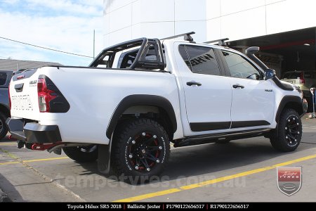 17x9.0 Ballistic Jester on TOYOTA HILUX SR5