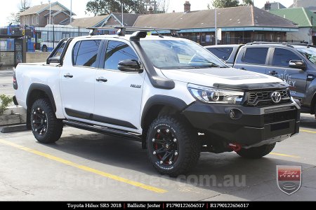 17x9.0 Ballistic Jester on TOYOTA HILUX SR5