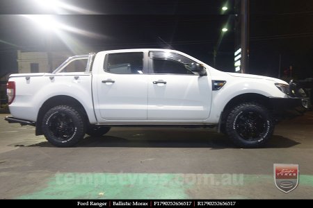 17x9.0 Ballistic Morax on FORD RANGER