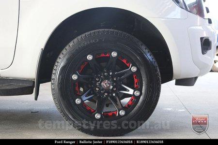 18x9.0 Ballistic Jester on FORD RANGER