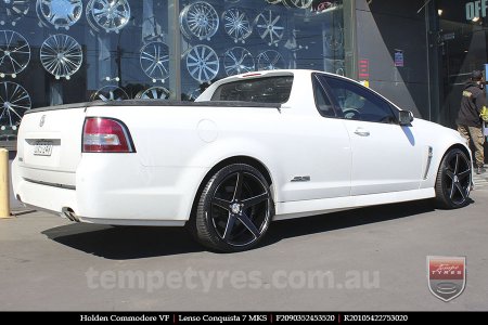 20x9.0 20x10.5 Lenso Conquista 7 MKS CQ7 on HOLDEN COMMODORE 