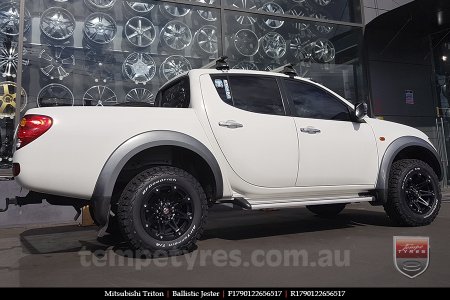 17x9.0 Ballistic Jester on MITSUBISHI TRITON