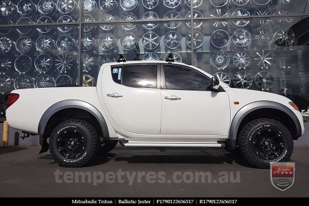 17x9.0 Ballistic Jester on MITSUBISHI TRITON