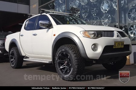 17x9.0 Ballistic Jester on MITSUBISHI TRITON