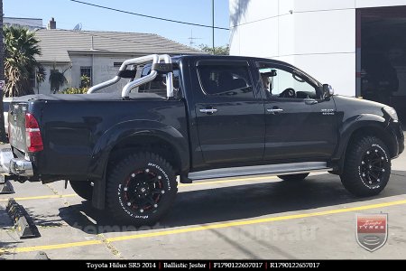 17x9.0 Ballistic Jester on TOYOTA HILUX SR5