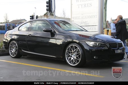 19x8.5 BMGT GREY on BMW 3 SERIES