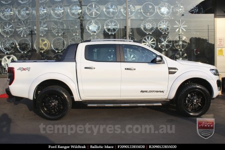 20x9.0 Ballistic Mace on FORD RANGER WILDTRAK