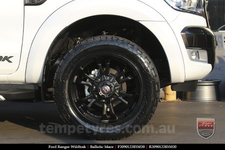 20x9.0 Ballistic Mace on FORD RANGER WILDTRAK