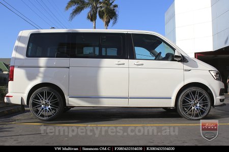 20x8.5 20x10 Simmons OM-C BM on VW MULTIVAN