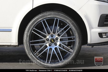 20x8.5 20x10 Simmons OM-C BM on VW MULTIVAN