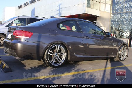 18x8.5 YSM362 on BMW 3 SERIES