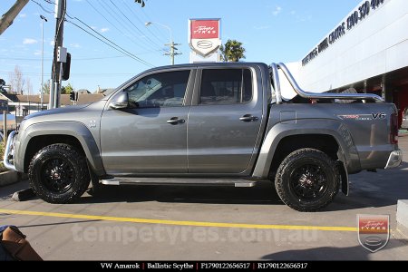 17x9.0 Ballistic Scythe on VW AMAROK