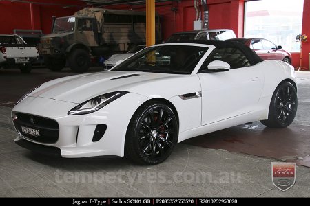 20x8.5 20x10 Sothis SC101 GB on JAGUAR F-TYPE