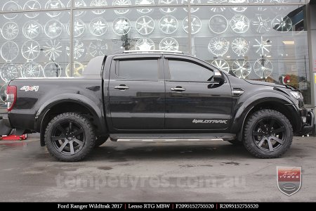 20x9.5 Lenso RTG MBW on FORD RANGER WILDTRAK