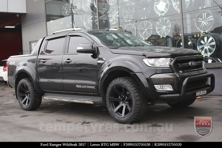 20x9.5 Lenso RTG MBW on FORD RANGER WILDTRAK