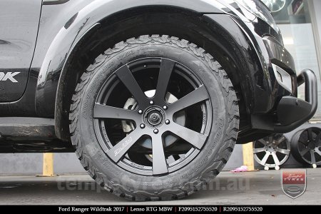 20x9.5 Lenso RTG MBW on FORD RANGER WILDTRAK