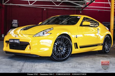 20x8.5 20x10 Simmons OM-C FB on NISSAN 370Z