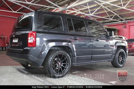 18x8.5 Lenso Spec F MB on JEEP PATRIOT