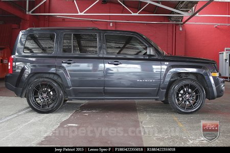 18x8.5 Lenso Spec F MB on JEEP PATRIOT