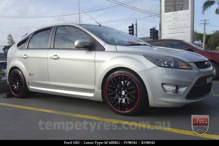 19x8.5 Lenso Type-M MBRG on FORD FOCUS