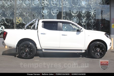 20x9.0 Ballistic Joker FB on NISSAN NAVARA