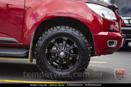 18x9.0 Ballistic Morax on HOLDEN COLORADO