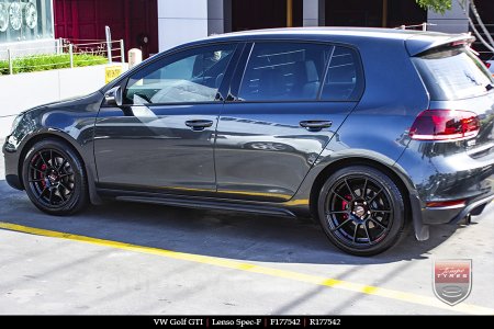 17x7.5 Lenso Spec F MB on VW GOLF