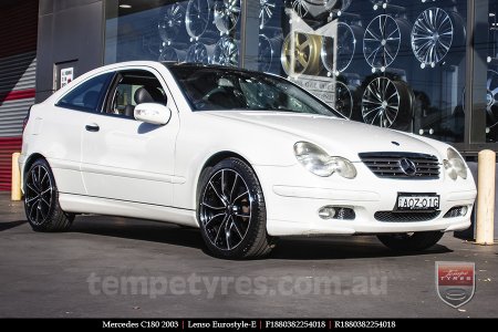 18x8.0 Lenso Eurostyle E ESE on MERCEDES C-Class