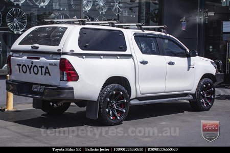 20x9.0 Ballistic Jester on TOYOTA HILUX SR