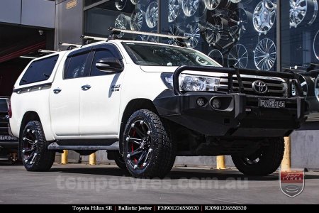 20x9.0 Ballistic Jester on TOYOTA HILUX SR
