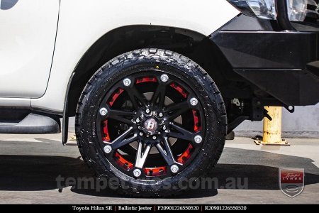 20x9.0 Ballistic Jester on TOYOTA HILUX SR
