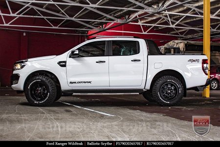 17x9.0 Ballistic Scythe on FORD RANGER WILDTRAK