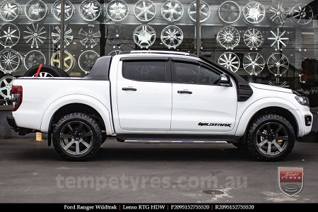 20x9.5 Lenso RTG HDW on FORD RANGER WILDTRAK