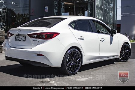 19x8.5 19x9.5 Lenso Conquista A CQA MK  on MAZDA 3