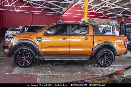 20x9.0 Ballistic Jester on FORD RANGER WILDTRAK